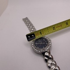 Beautiful Working Women’s Burgi – Wrist Watch Stainless / Blue / Crystal bezel