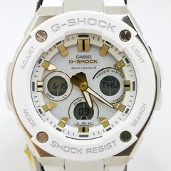 CASIO G-SHOCK G-STEEL GST-W300-7AJF White Radio Solar Men’s Watch New in Box
