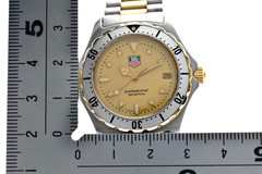 Vintage [Near Mint] TAG Heuer 2000 WE1221-R-2 Gold Dial Quartz Men’s Watch JAPAN