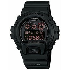 Casio G-Shock DW6900MS-1 Watch Matte Black Red Eye from Japan