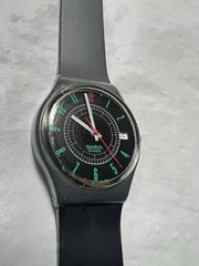 Swatch GENT (RITZ)GA400,DATE,34mm CaseWR30M, design Roulette Wheel, unisex