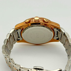 Men’s LIGE Dream Rose Gold & Silver Tone Chronograph Bracelet Watch, 41mm, Date