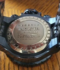 Invicta Sea Hunter II Reserve Swiss Movement Quartz Chronograph Watch With Box