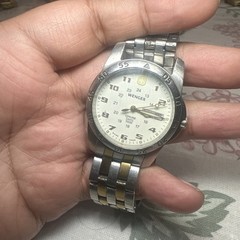 Working Wenger Genuine Swiss 100M Men’s Quartz 38mm Steel watch-Missing Pin