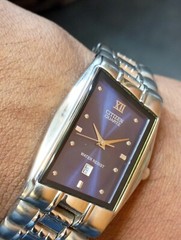 QUARTZ BLUE DIAL 1012-S018811 JAPAN UNISEX ADULTS FULL WORKING ALL ORG.