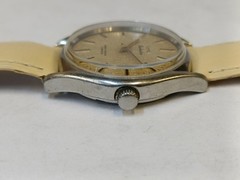 HMT BAHADUR 17 JEWELS WINDING TEXTURE LIGHT BROWN DIAL 0231 INDIA MEN’S WORKING