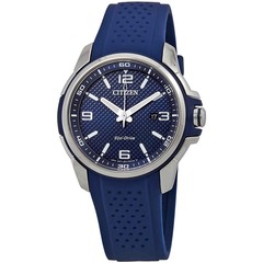 Citizen AR Blue Dial Blue Polyurethane Eco-Drive Men’s Watch AW1158-05L
