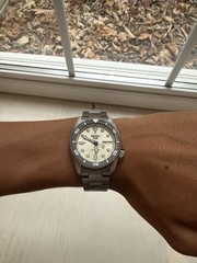 Seiko 5 Sports SKX Midi SRPK31K1 38mm Automatic Cream Dial — Lightly Worn