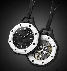 Reloj mecánico de bolsillo Swatch x AP Royal Pop Ocho negro. Nuevo. En stock-