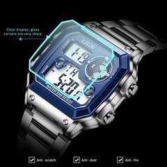 Men Watch Quartz Military Digital Chronograph Luminous Waterproof Boy Wristwatch