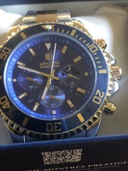 Montres Prestige X Invicta Men’s Watch – 42mm, Steel, MPW-0091 NIB With Warranty