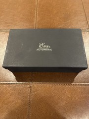 Eza Sealander Automatic 300m Diver 39mm Black Dial, 3 Straps, Box, Papers etc.
