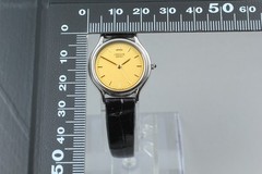 [Near MINT] Vintage Seiko Credor 4J81-0A40 24mm Gold Dial Quartz Women’s Watch