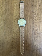 Vintage Cimier Swiss 2-Register Chronograph Gold Dial Manual Wind Runs