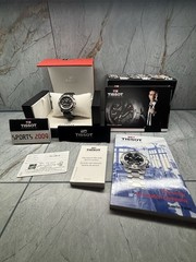 Rare Tissot T-Touch Z253/353P Black Carbon Fibre Dial Quartz Watch T33.7.898.92