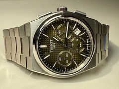 Tissot PRX Green Automatic Chronograph – T137.407.11.091.00 w Extra Links