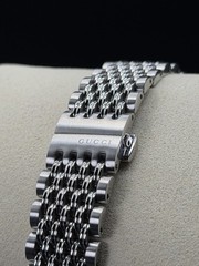 GUCCI G-TIMELESS 36MM SS SILVER DIAL SLIM UNISEX WATCH YA1264153