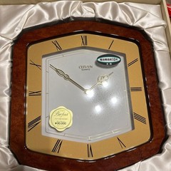 CITIZEN Parfait Balfe 982 wooden frame battery life approximately 10 years wall