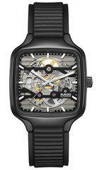 Rado True Square SWISS Automatic Open Heart Black Ceramic Men’s Watch R27197169