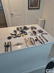 Watches bundle mix.42 watches total and 9 fit bit bands.for men and woman style