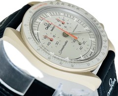 OMEGA Speedmaster Moon Swatch Mission To Jupiter SO33C100 Unisex Excellent A7270