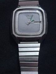 Seiko 5 Vintage 1970s Automatic Watch 7009-5080 Grey Dial Arabic Day Date Men