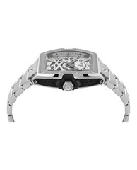 Philipp Plein Mens Stainless Steel 44mm Bracelet Fashion Watch