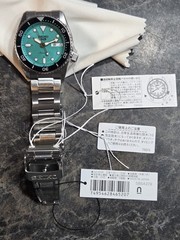 Seiko 5 Sports Green Men’s Watch – SBSA229 JDM