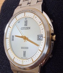 Citizen Exceed H113-T014305 Radio Solar Watch 36.3mm