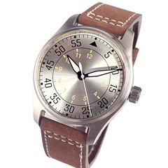 Tandorio 39mm Pilot Retro Automatic Mechanical Watch For Japan NH35/ Miyota 8215