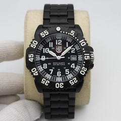 Luminox Navy Seal Colormark 44mm Carbon Black Dial Mens Quartz Watch 3052
