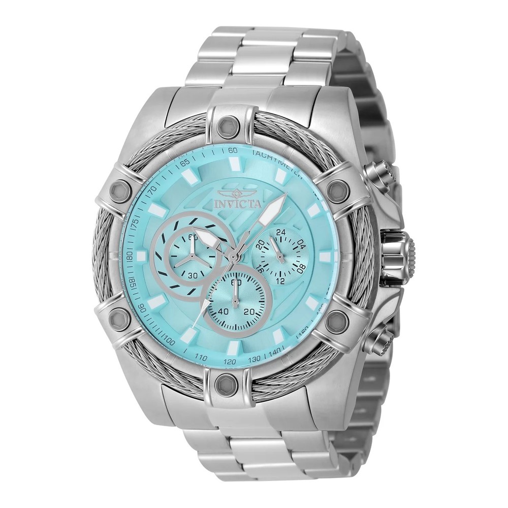 Invicta Bolt Quartz Light Blue Dial Men’s Watch 52 mm 48865