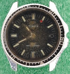 Lot W1358 Mens Timex Diver Lolipop Style Manual Movement Vintage Watch Parts