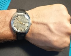 Vintage Men’s watch Slava 27 jewels mechanical Soviet USSR