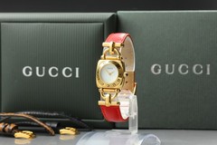 [Near MINT w/ Box] GUCCI 6300L Horsebit 3colors Belt 22mm Quartz Women’s Watch