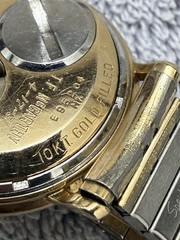 Vintage Bulova Accutron Greyhound 10K GF “30 YEARS SAFE DRIVING”