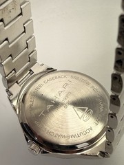 Tahari SR626SW Stainless Steel Men’s Watch With Blue Dial