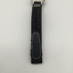 Timex Womens Watch 28mm White Dial Black Nylon Silver Tone T79051 New Battery