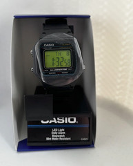 W217H casio watch modified with a green filter, pro upgrades with box and manual