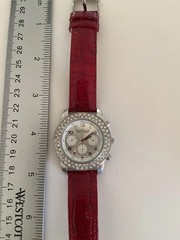 white house black market womans watch wh-218 new battery Working Great Look