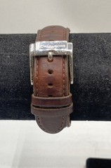Michael Kors Stainless Steel MK-2259 Quartz Watch Brown Leather Strap 41mm