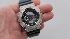 Casio G-Shock Velocity Indicator Men’s Watch GA-110 5146 ICED OUT METAL BEZEL