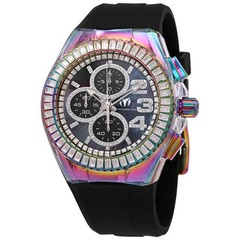 TechnoMarine Cruise Glitz Men’s 45mm Rainbow Crystals Chrono Watch TM-121033
