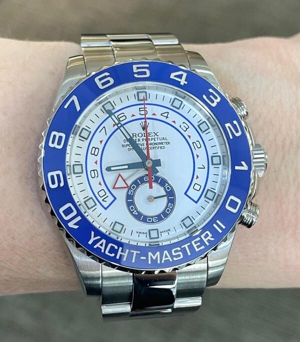 Rolex Yachtmaster II Stainless Steel Ref. #116680