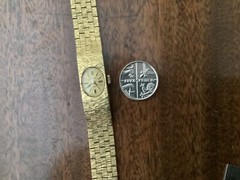VINTAGE RETRO LADIES COCKTAIL GOLD PLATED COCKTAIL WATCH