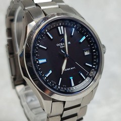 CASIO OCEANUS OCW-S100-1AJF Tough Solar Titanium Black Dial Watch