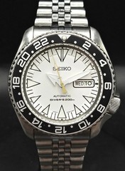 Seiko Mens Automatic Watch 21J Mod.MONSTER Scuba Diver’s 200M July 1998 FREE P&P