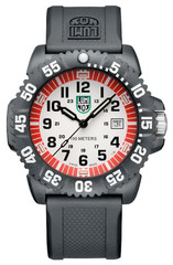 Luminox Sea Lion Carbonox White/Red Dial Rubber Strap Men’s Watch X2.2057