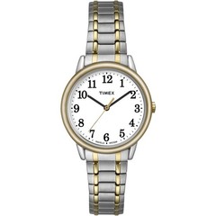 Timex® Easy Reader Womens Two-Tone Stainless Steel Expansion Watch TW2P78700