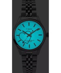 Timex Heritage Women’s Quartz Watch White Dial Stainless Steel 34mm TW2U23400